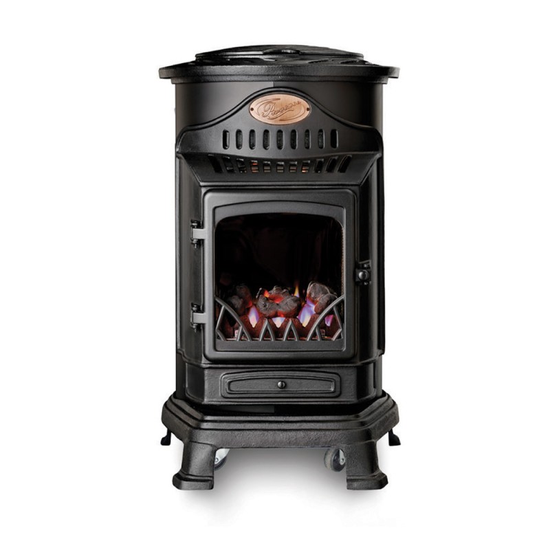 Provence Portable Gas Stove Heater Matte Black 3KW