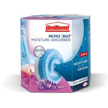 Unibond Aero 360 Moisture & Odour Absorber Refill - Lavender Gardens