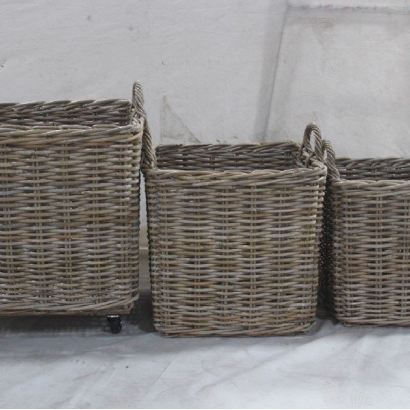 UH : KUBU BASKET SQUARE SMALL ONLY - SOLD INDIVIDUALLY