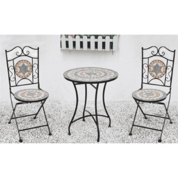 Corsica Mosaic Bistro Set