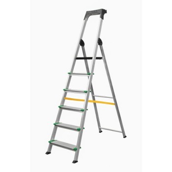 UH :PROBUILD 6 TREAD ALUMINIUM TRADE STEP LADDER