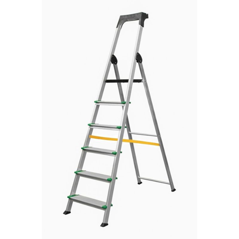 UH :PROBUILD 6 TREAD ALUMINIUM TRADE STEP LADDER