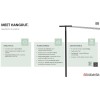 Brabantia Hangout Washing Lines with Poles 50m 