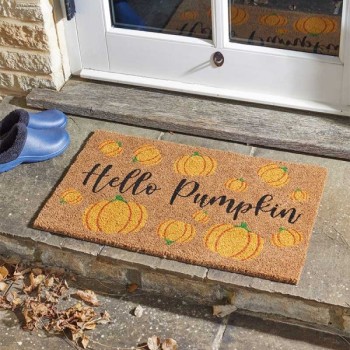 SG DOOR MAT : HELLO PUMPKIN 40 X 60 CM