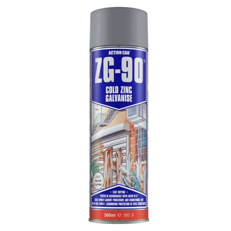 ZG-90 Zinc Galvanising Spray 500ml