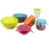 PLANIT BUBBLE SILICONE STRETCH LIDS ASSORTED COLOU
