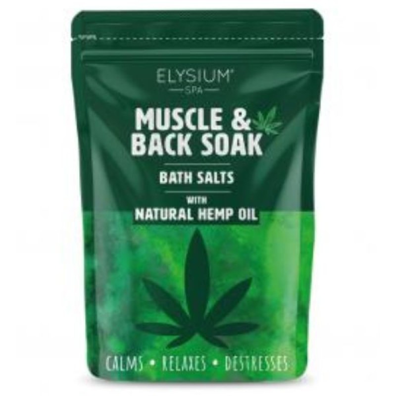 ELYSIUM SPA MUSCLE & BACK SOAK WITH HEMP SEED OIL