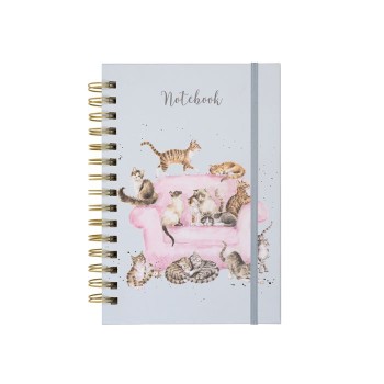 WRENDALE : A5 CAT NOTEBOOK