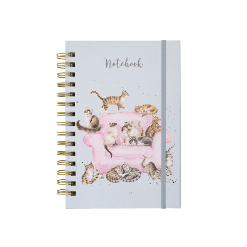 WRENDALE : A5 CAT NOTEBOOK