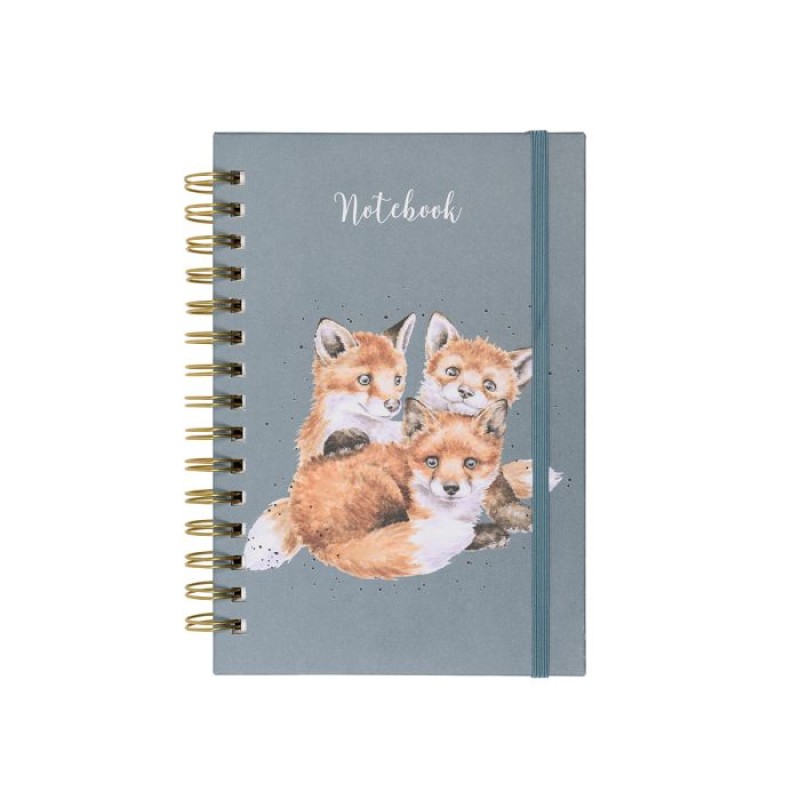 WRENDALE : A5 FOX NOTEBOOK