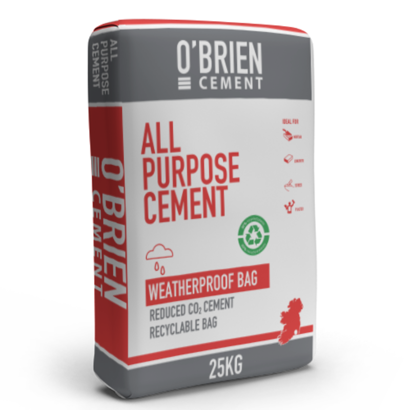 O'Brien Cement 25kg Plastic Bag