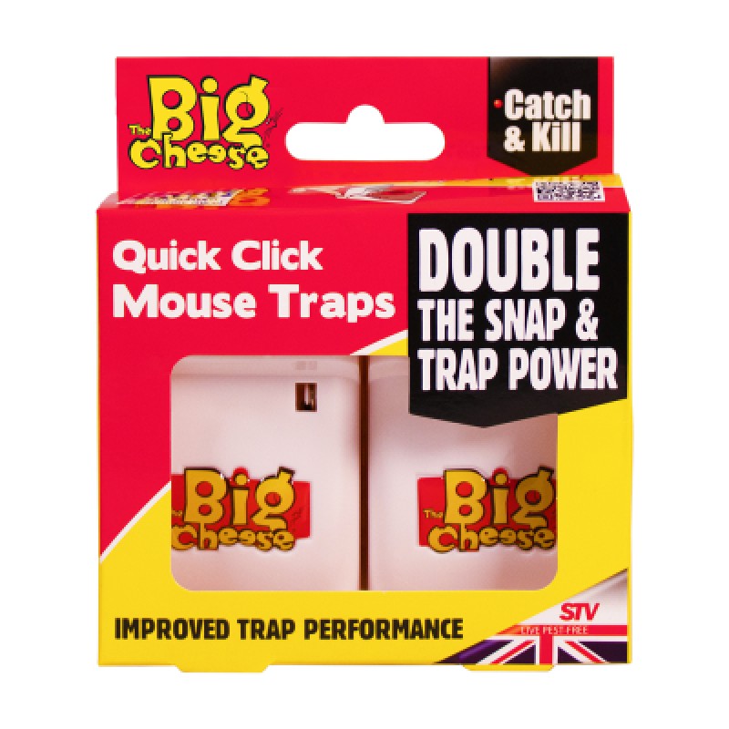 BIG CHEESE MOUSE TRAP QUICK CLICK