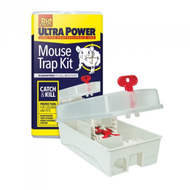 BIG CHEESE ULTRA POWER MOUSE TRAP KIT