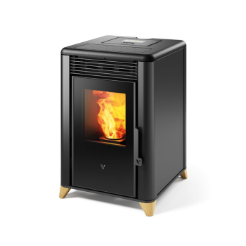 Vivace ELLY Wood Pellet Stove Black 2.5-6KW