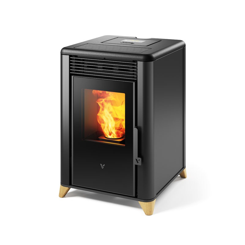 Vivace ELLY Wood Pellet Stove Black 2.5-6KW