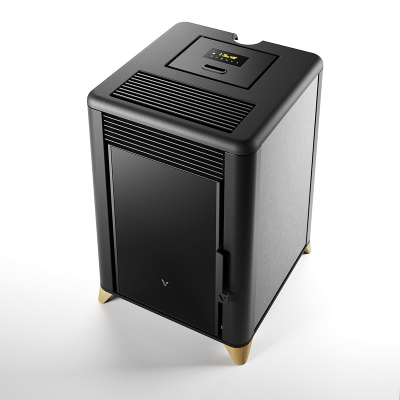 Vivace ELLY Wood Pellet Stove Black 2.5-6KW