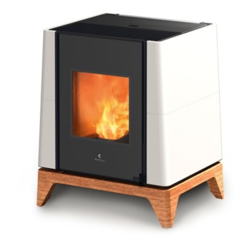 Ravelli ARIA Wood Pellet Stove - White 