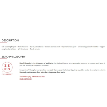 Ravelli HRV140 SILHOUETTE Wood Pellet Stove Boiler Black