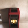Edilkamin MILLA H15 UP Wood Pellet Stove Bordeaux c/w Pump 