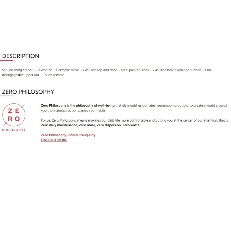 Ravelli WHISPER 7 Wood Pellet Stove Black