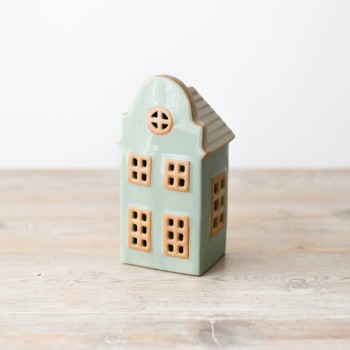 PL : Christmas LED Green House Deco 15cm 