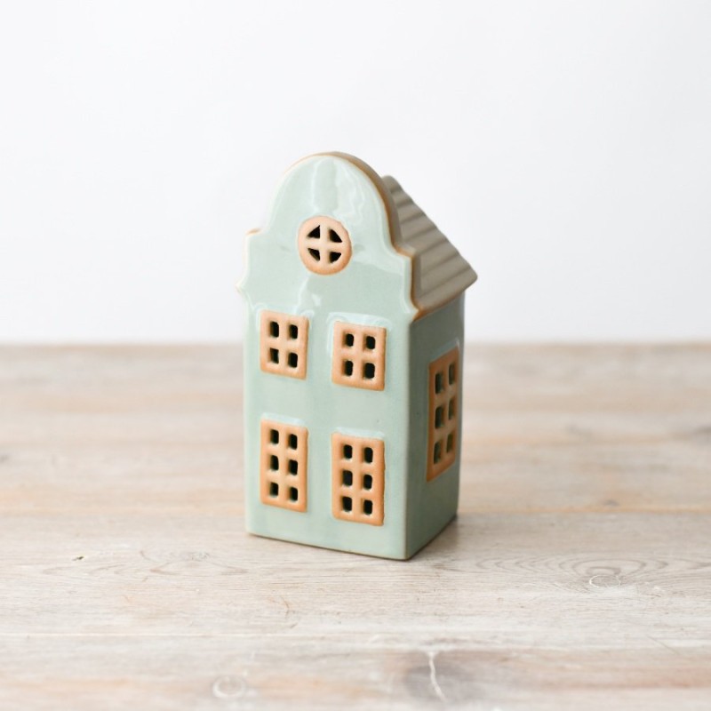 PL : Christmas LED Green House Deco 15cm 