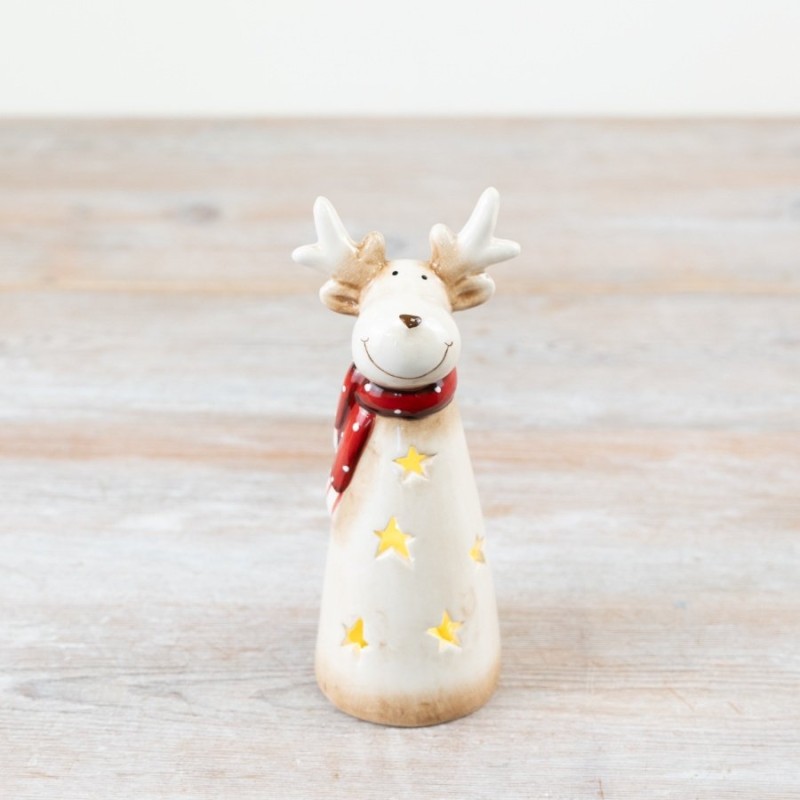 PL : Christmas LED Reindeer Ornament 16cm