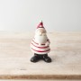 PL : Christmas Standing Santa Ornament 14cm