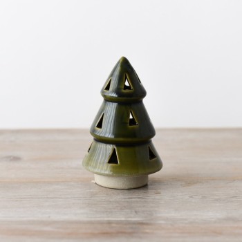 PL : Green Christmas Tree LED 12.5cm
