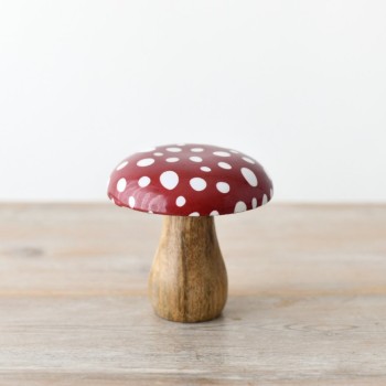 PL : Christmas Toadstool Ornament 15cm