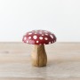 PL : Christmas Toadstool Ornament 15cm