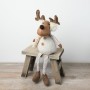 PL : Christmas Sitting Moose with Dangly Legs