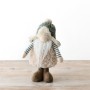 PL : Christmas Woodland Standing Gonk Green & Cream 30cm