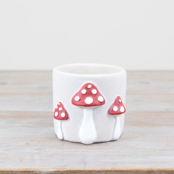 PL : Red Mushroom Planter 14cm