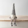 PL : Christmas Grey Fur Gonk Decoration 40cm