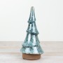 PL : Green Glazed Christmas Tree 38cm 