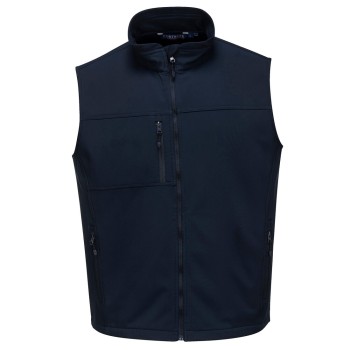 PW : SOFTSHELL BODYWARMER NAVY XL