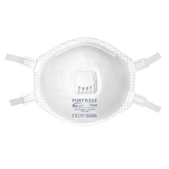 PW : FFP3 MASK VALVED - BLISTER PACK (2)