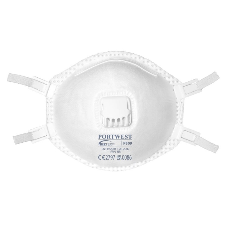 PW : FFP3 MASK VALVED - BLISTER PACK (2)