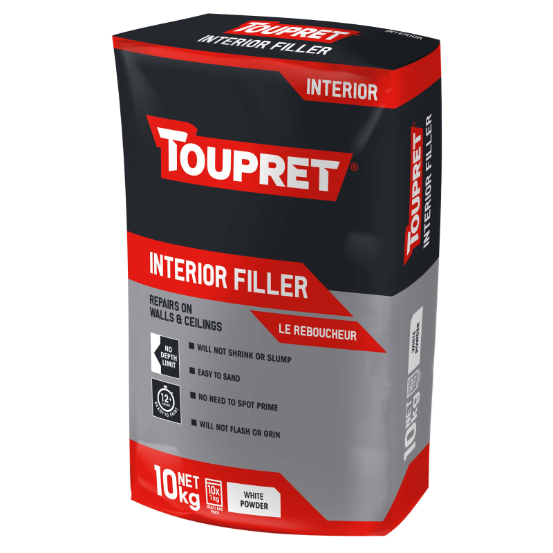 Toupret Interior Filler 10KG 