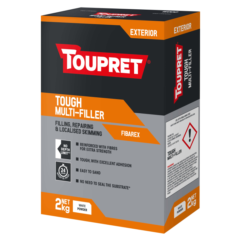 Toupret Fibarex Exterior Filler 2KG