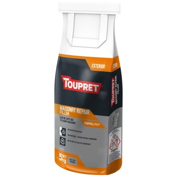 Toupret Exterior Masonry Repair Filler 5KG