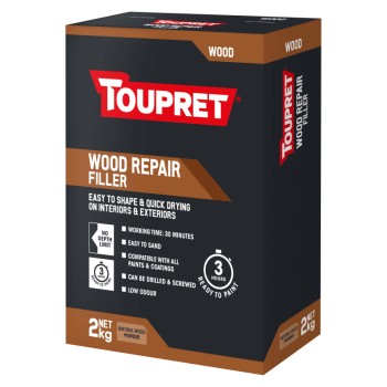 Toupret Wood Repair Filler 2KG