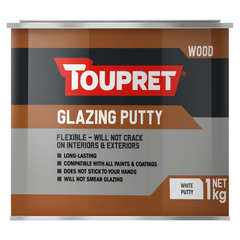 Toupret Glazing Putty 1KG