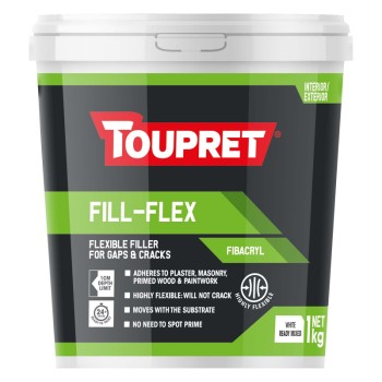 Toupret Fibracryl Exterior Flexible Filler 1KG