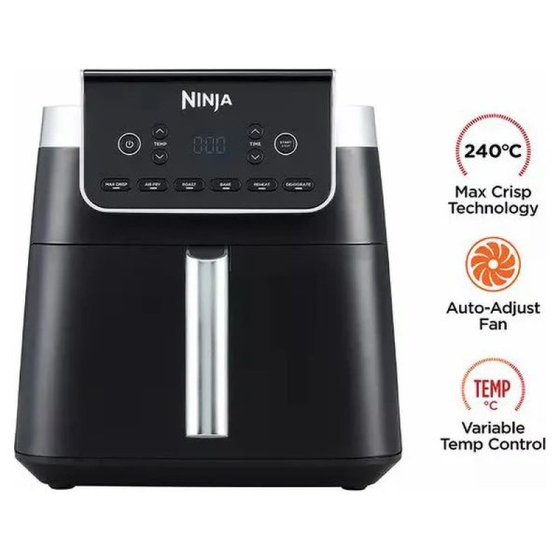 NINJA AIR FRYER MAX PRO 6.2L BLACK