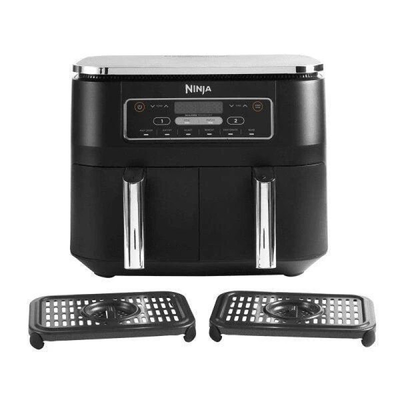NINJA TWIN AIRFRYER 7.6L GREY
