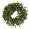 SG: Lavender Whirl Wreath 40cm