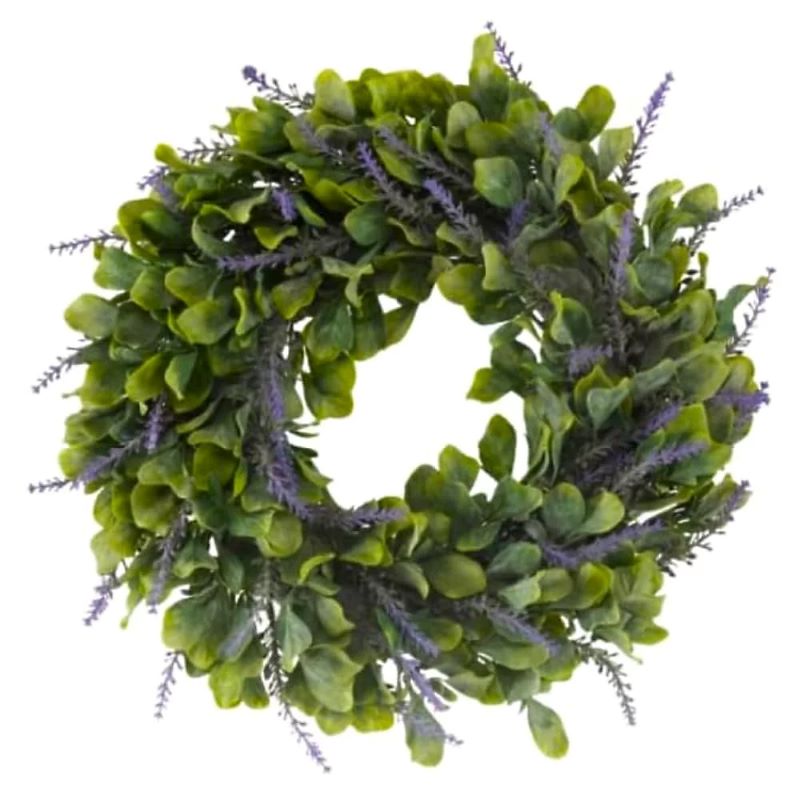 SG: Lavender Whirl Wreath 40cm