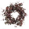 SG: Eucalyptus Whirl Wreath - Violet 40cm